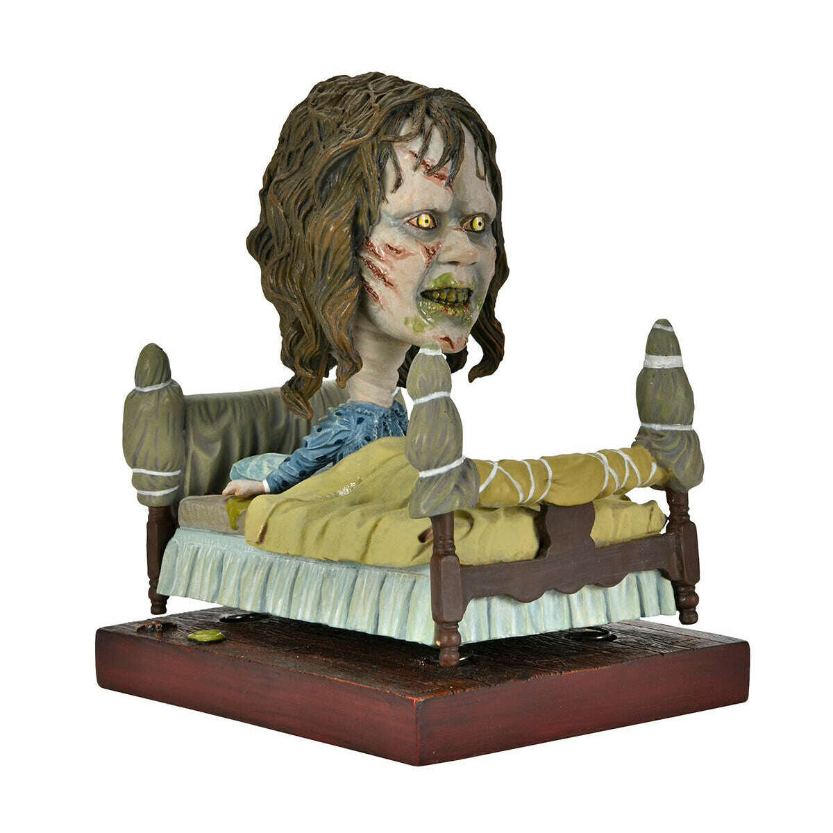 The Exorcist: 5.5" Regan in Bed Resin Head Knocker