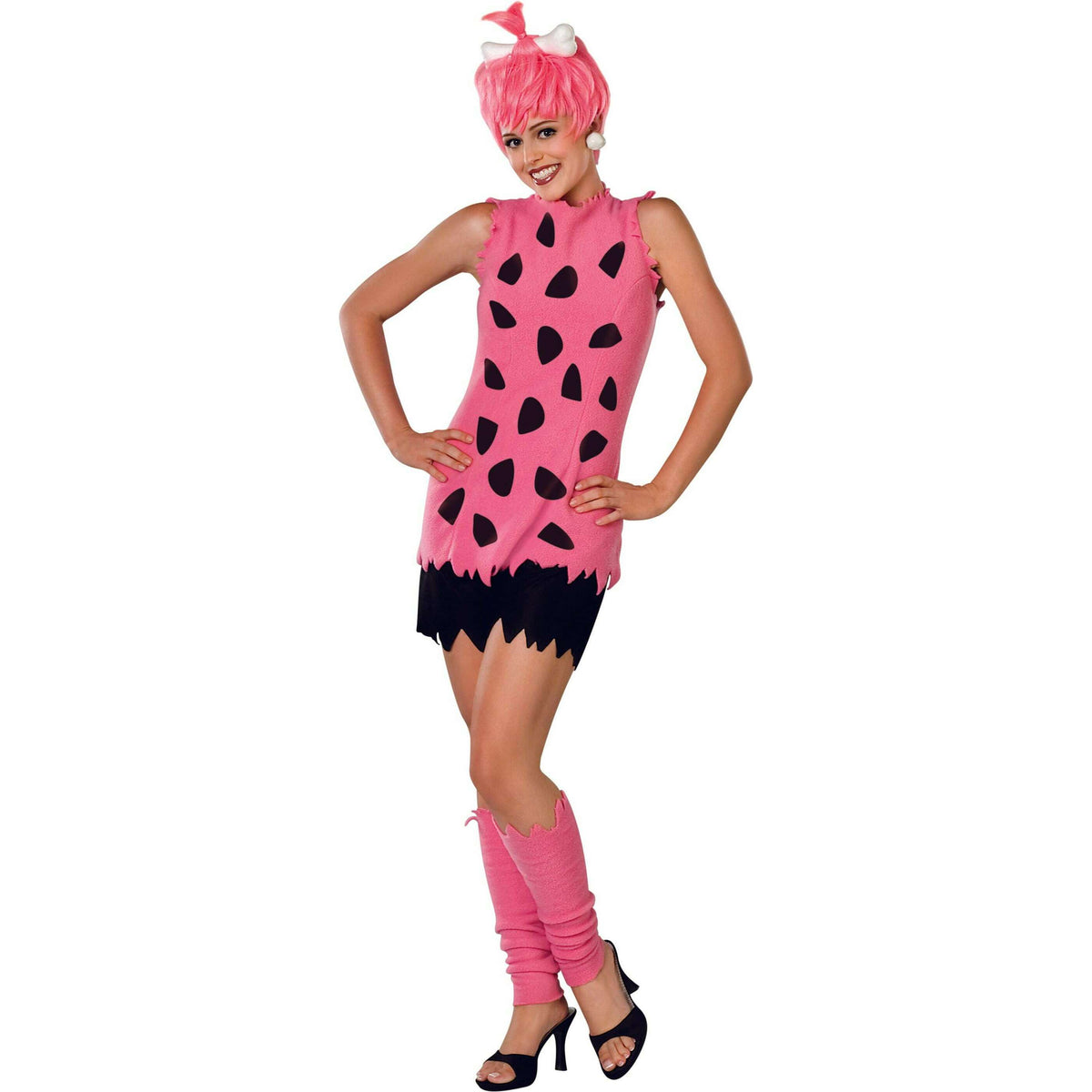 The Flintstones Pebbles Adult Costume w/ Wig