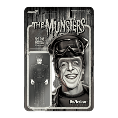 The Munsters: 4.1" Hot Rod Herman Munster Greyscale ReAction Collectible Action Figure