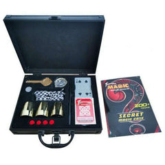 Magicians Table Case The Official Magician's Case Pro Magic Set w/ 200 Top Secret Magic Tri ...