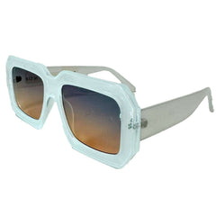 Thick Framed Rectangle Shaped Sunglasses