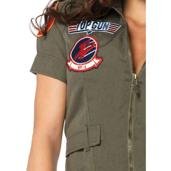 Top Gun Costume Flight Dress - Large