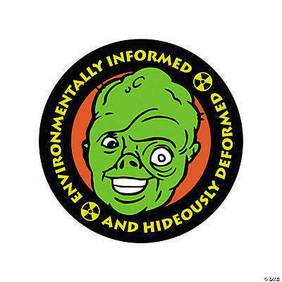 Toxic Crusaders: Environmentally Informed Enamel Pin