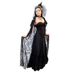 Fantasy Dark Gothic Wicked Witch Adult Costume
