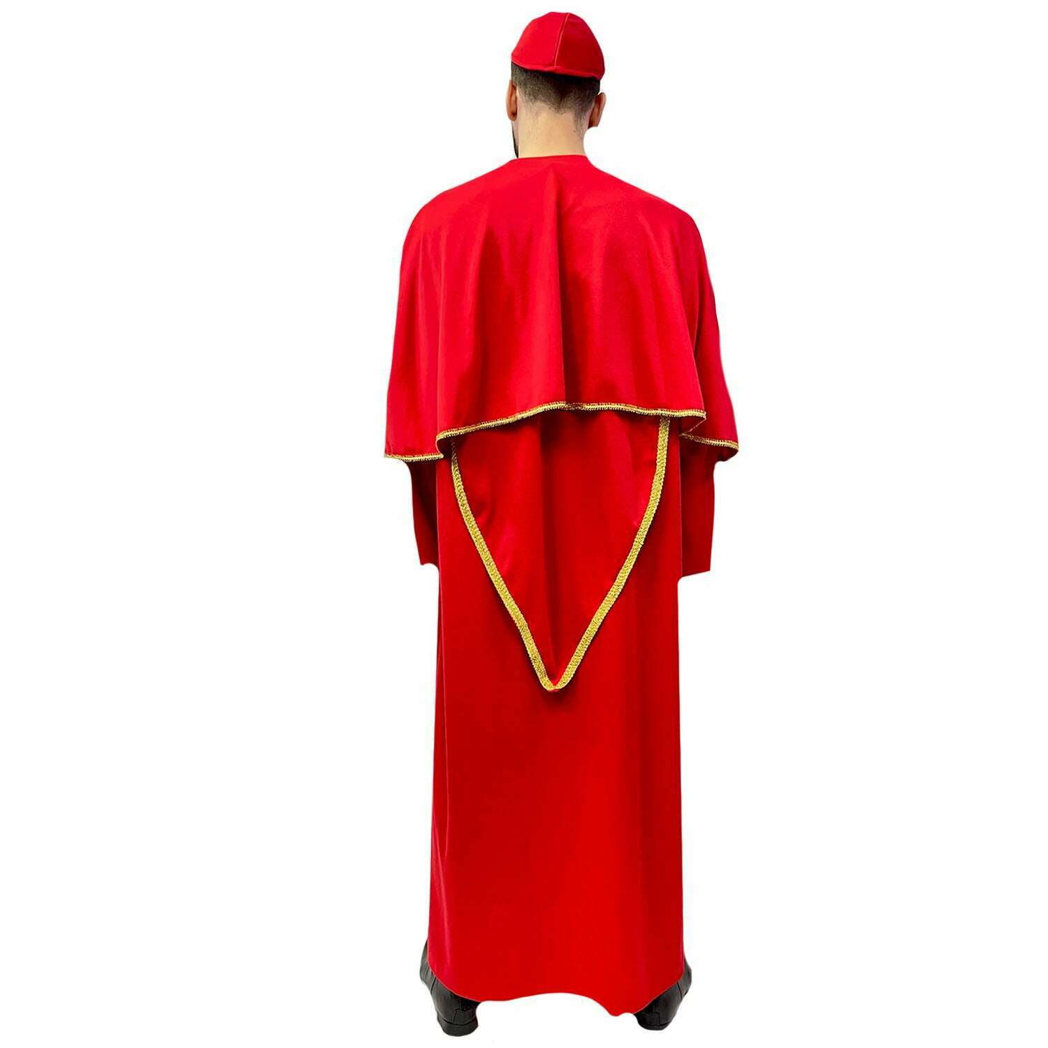 Traditional Catholic Cardinal Red Robe Adult Costume – AbracadabraNYC