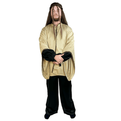 Traditional Inspired Brown and Gold Monk Adult Costume