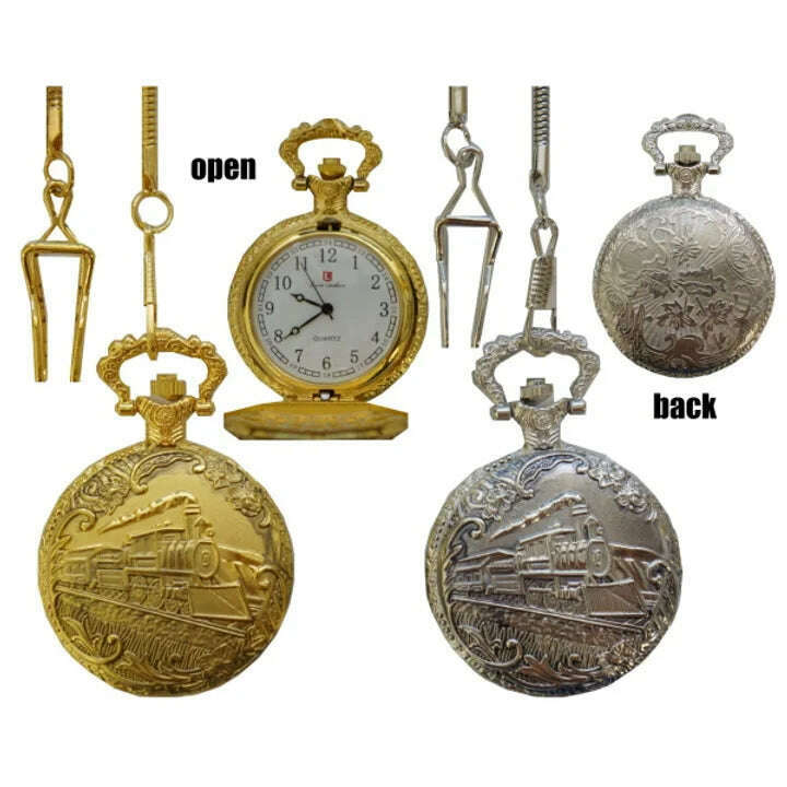 Train Pocket Watch