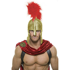 Trojan Warrior Adult Rubber Helmet