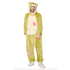 Unleash the Undead: Adult Zombie Bear Pajama Jumpsuit