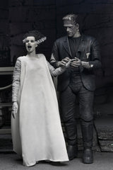 Universal Monsters - 7” Scale B&W Bride of Frankenstein 90th Anniversary The Monster & His Mate Action Figure Set