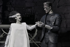 Universal Monsters - 7” Scale B&W Bride of Frankenstein 90th Anniversary The Monster & His Mate Action Figure Set