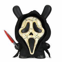 Ghost Face Aged Mask 8" Dunny Vinyl Art Figure