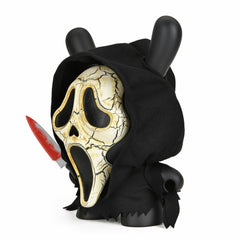 Ghost Face Aged Mask 8" Dunny Vinyl Art Figure