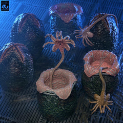 Aliens: 40th Anniversary 6 Pack Carton of Alien Eggs
