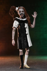 Terrifier 2 - 7" Scale Action Figure Ultimate Art the Clown & Little Pale Girl 2 Pack