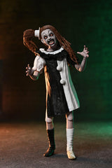 Terrifier 2 - 7" Scale Action Figure Ultimate Art the Clown & Little Pale Girl 2 Pack