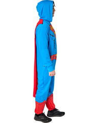 Superman Comfy Wear Adult Pajama Costume
