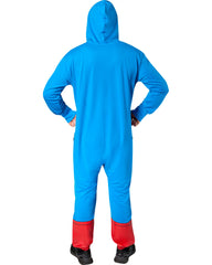 Superman Comfy Wear Adult Pajama Costume