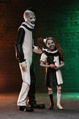 Terrifier 2 - 7" Scale Action Figure Ultimate Art the Clown & Little Pale Girl 2 Pack