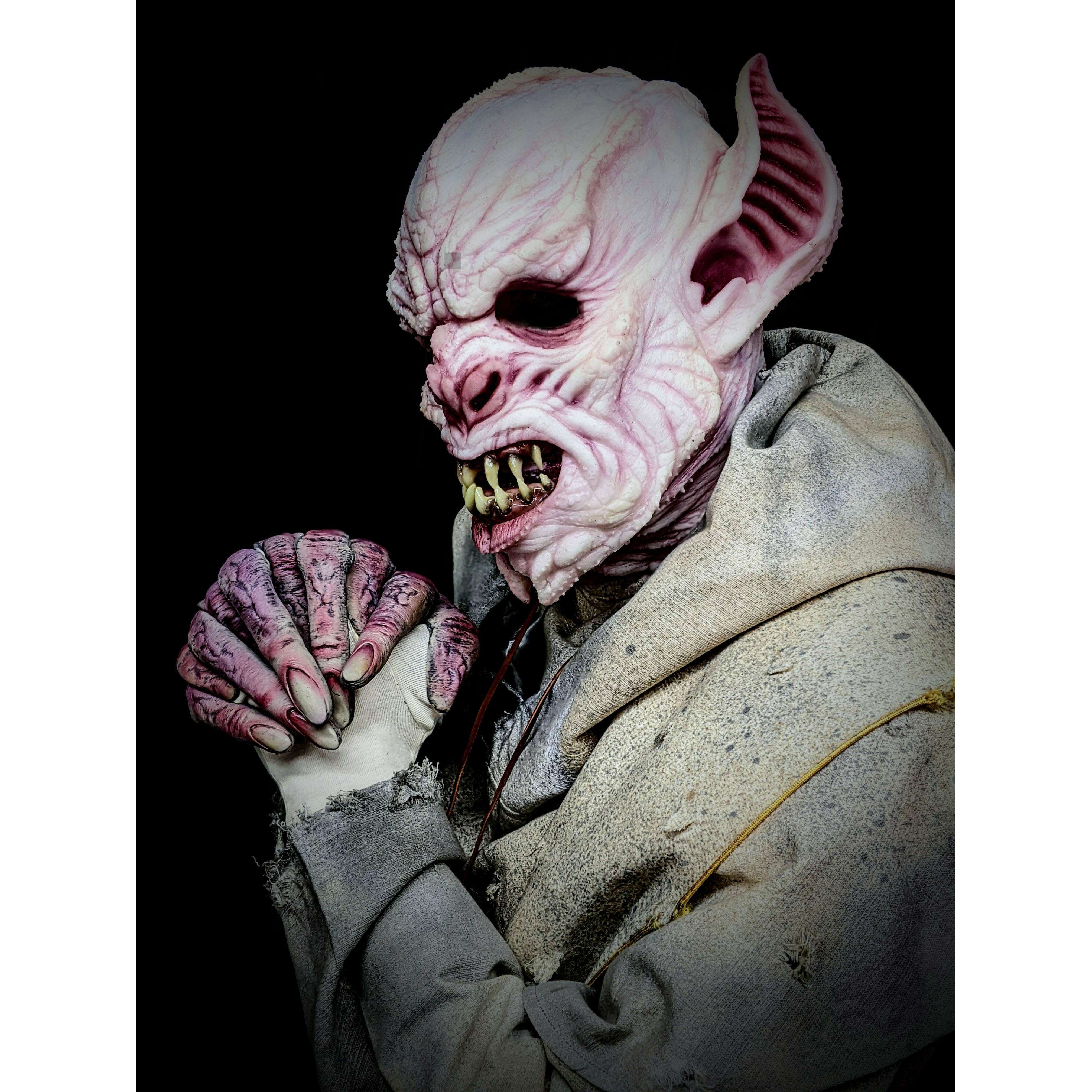 Vampire Creature Hyper Realistic Silicone Mask