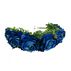 Velvet Rose Flower Crown