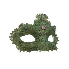 Venetian Jeweled Lace Mask