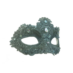 Venetian Jeweled Lace Mask