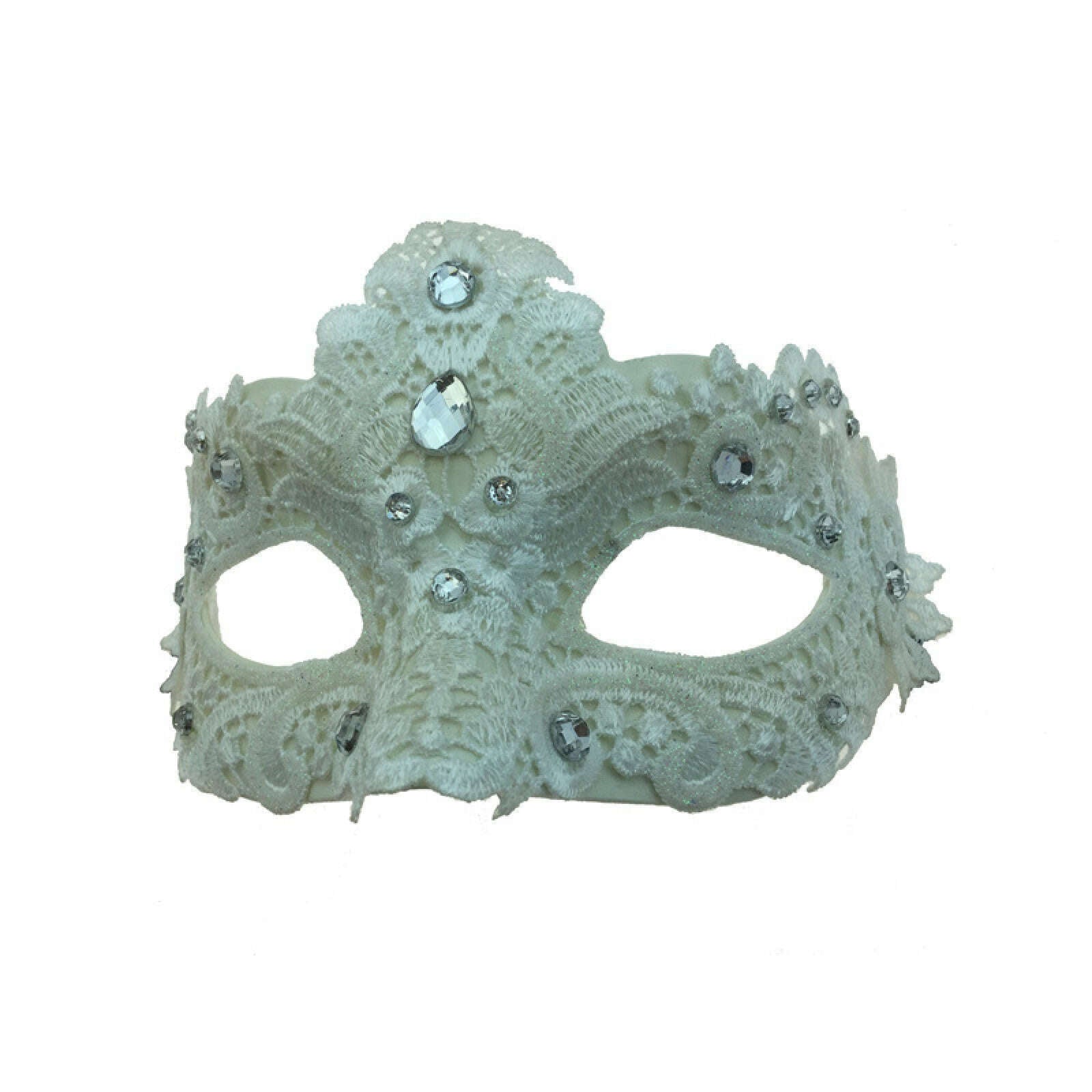 Venetian Jeweled Lace Mask