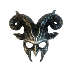 Venetian Style Goat Horn Mask