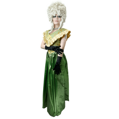 Victorian Lady Green Garden Adult Costume