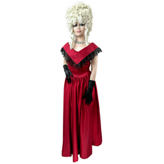 Victorian Red Evil Lady Adult Costume