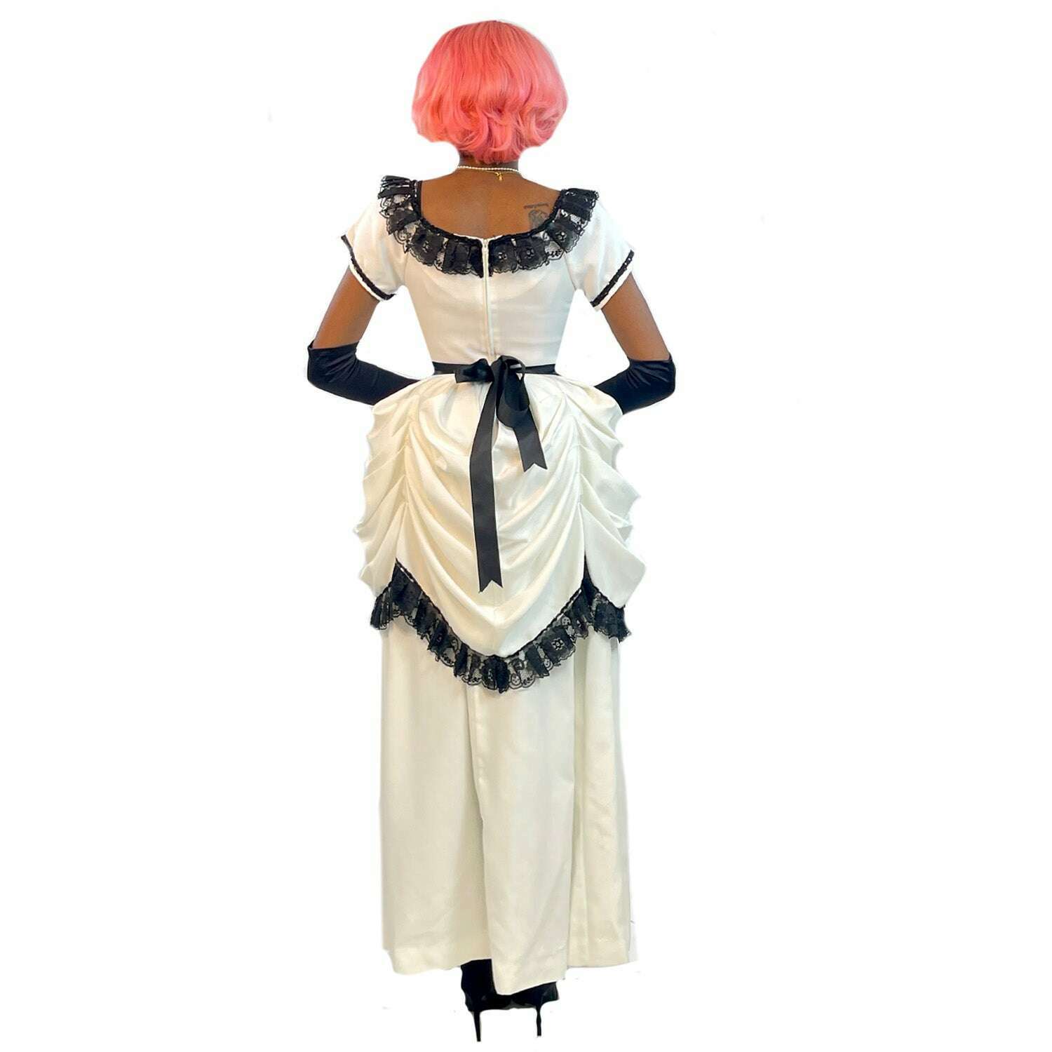 Victorian Emma In White Women's Costume – AbracadabraNYC