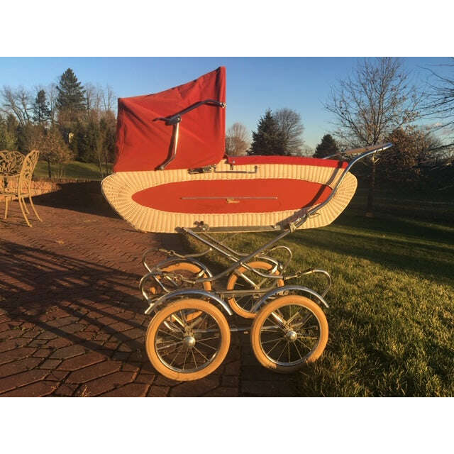 peg perego vintage stroller Vintage 1970's Perego Baby Pram Prop – AbracadabraNYC