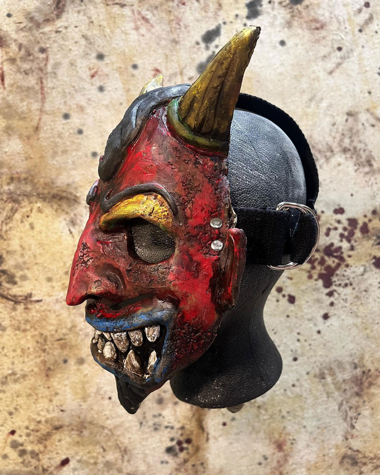 Vintage Devil - High Quality Mask w/ Adjustable Strap