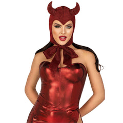 Vintage Devil Horns Bonnet