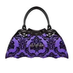 Damask Bat Handbag