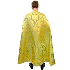 Deluxe Green and Gold Adult Cape