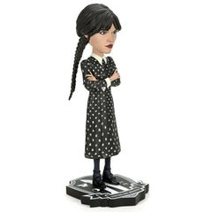 Wednesday: 8.5" Wednesday Addams Resin Head Knocker