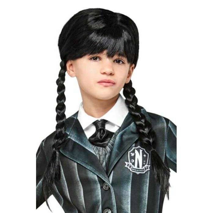 Wednesday Addams Kids Wig