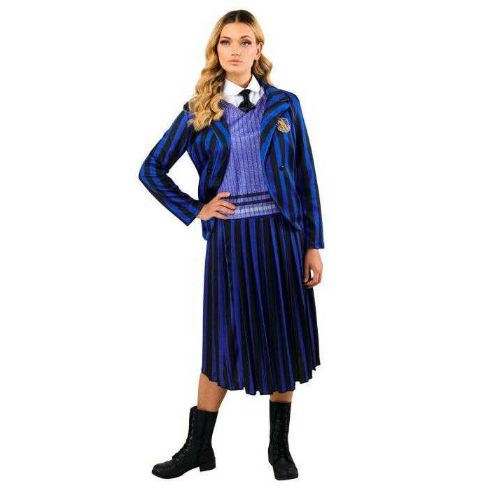 Wednesday Nevermore Academy Adult Uniform