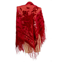 Whimsical Fringe Shawl Poncho