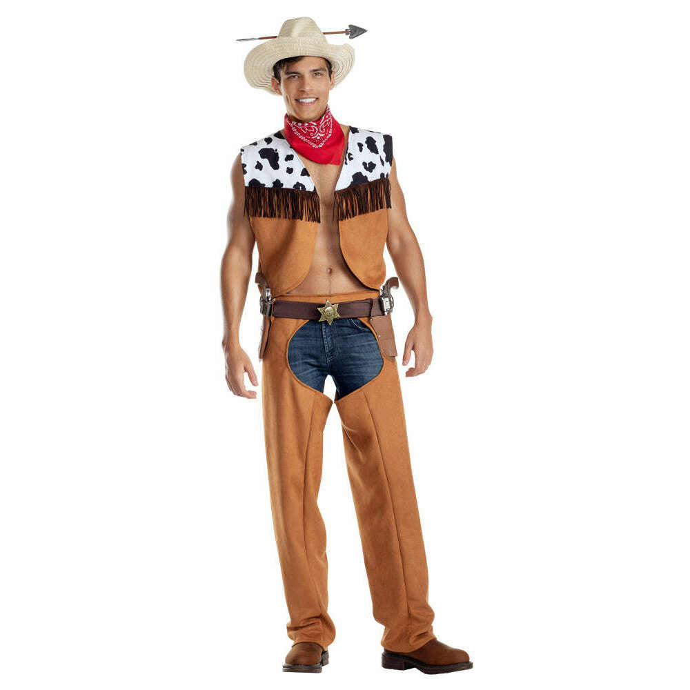 Wild West Hunk Cowboy Men's Sexy Costume