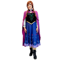 Storybook Frozen Princess Sister Anna Adult Costume