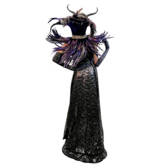Fairytale Maleficent Adult Costume w/ Feather Headpiece and Collar