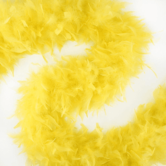 Yellow 80 Gram Chandelle Boa