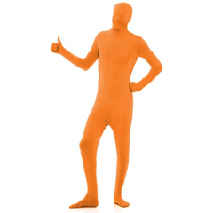 Orange Disappearing Man XL Adult Costume