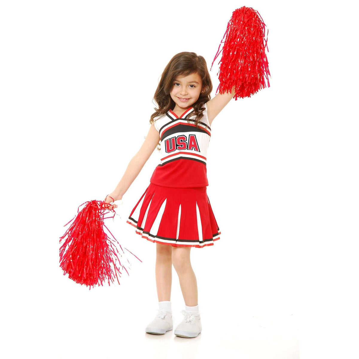 USA Club Cheerleader Child's Costume