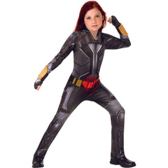 Marvel Deluxe Black Widow  Black Suit Kids Costume