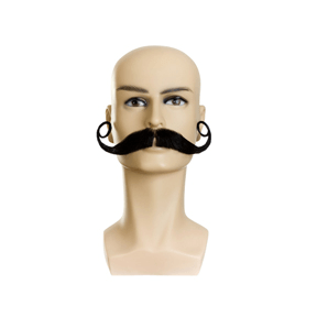 Piper Moustache Black