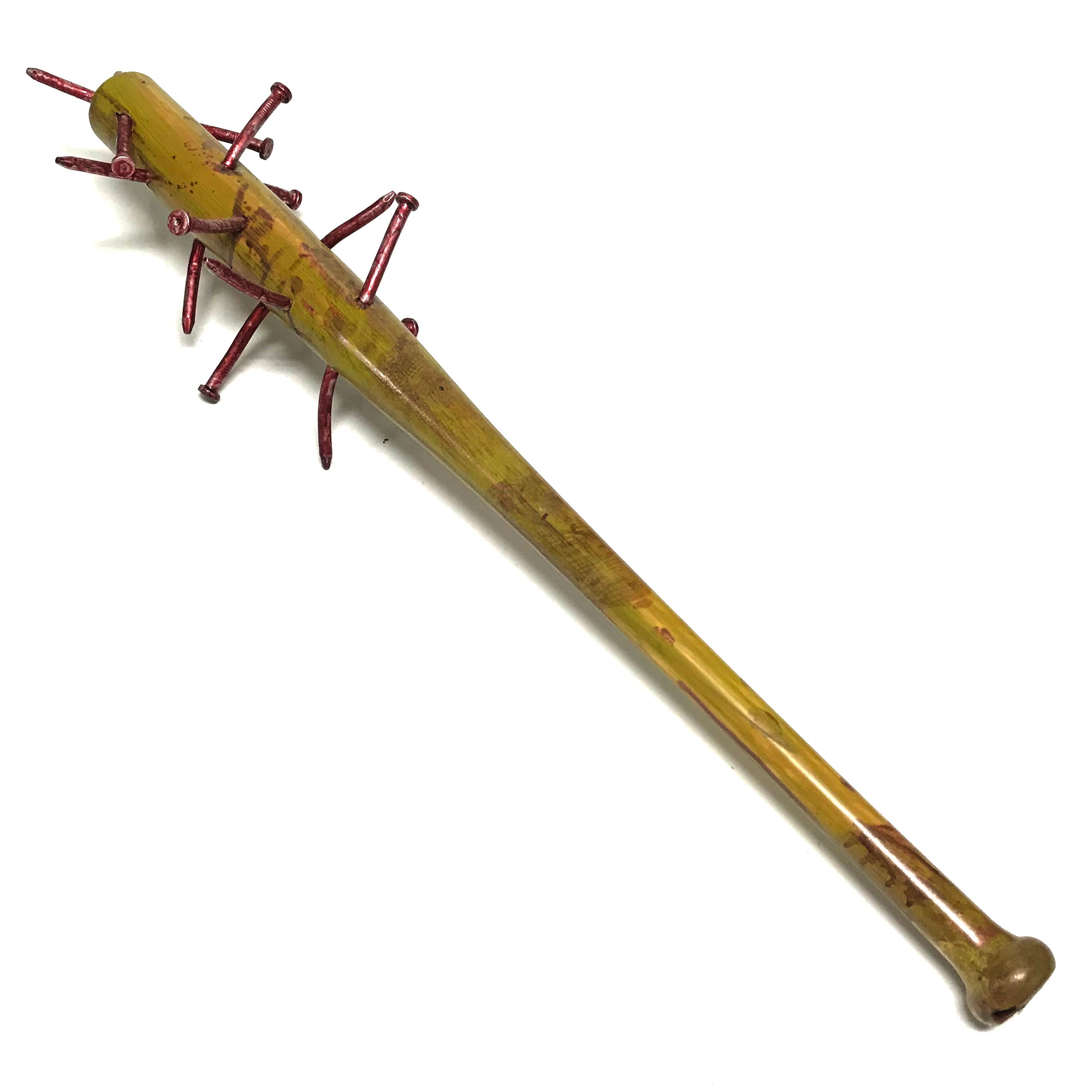 Nail Spike Baseball Bat Foam Rubber Action Prop - Bloody - Bloody - Inspired by NETFLIX Stranger Things